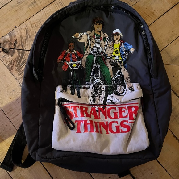 Zara Other - Zara stranger things black mini backpack